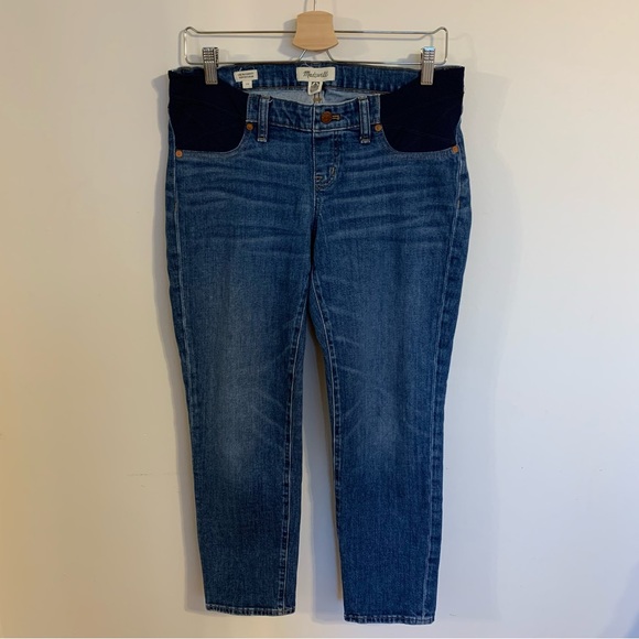 Madewell The Maternity Side-Panel Slim Boyjean: Adjustable Edition, Size 29 - Picture 5 of 12